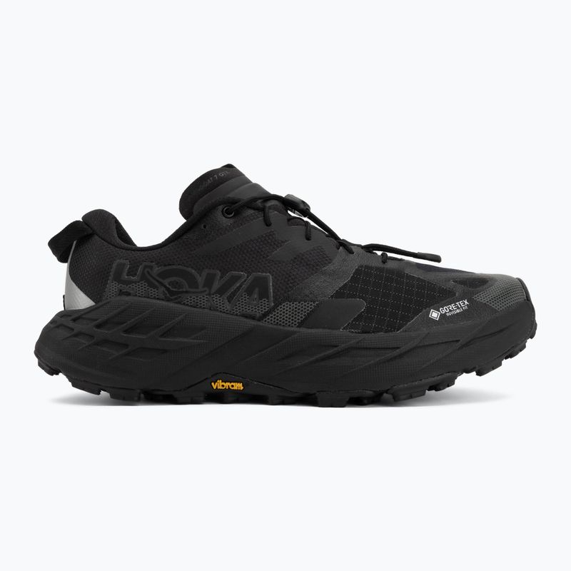 Кросівки для бігу чоловічі HOKA Speedgoat 7 GTX black/carbon black 2