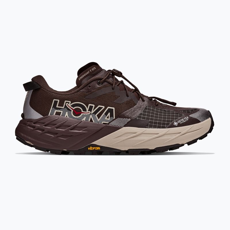 Кросівки для бігу чоловічі HOKA Speedgoat 7 GTX spiced chocolate/river rock grey 2
