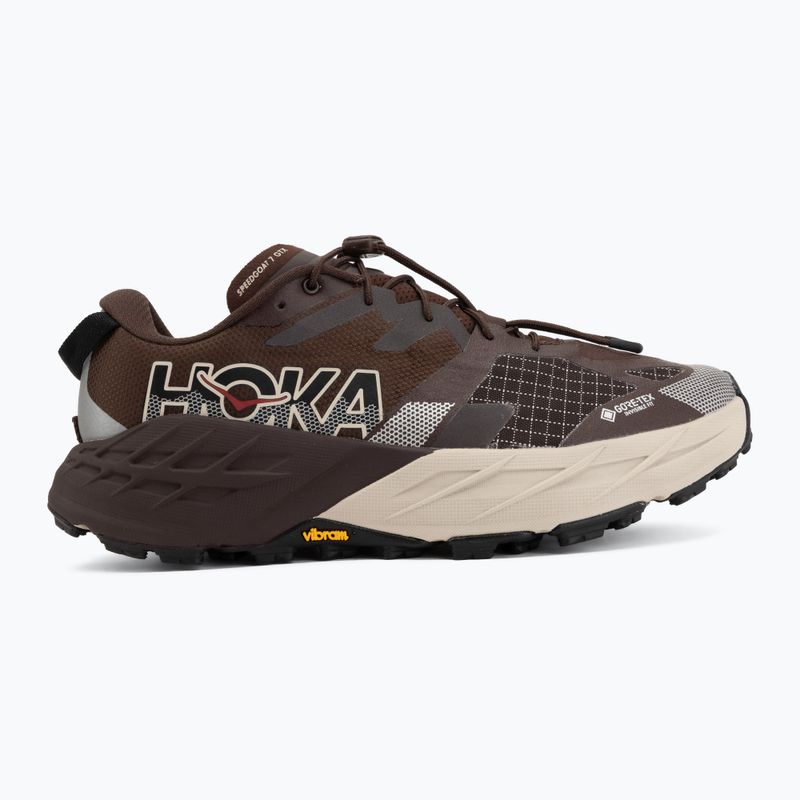 Кросівки для бігу чоловічі HOKA Speedgoat 7 GTX Wide spiced chocolate/river rock grey 2