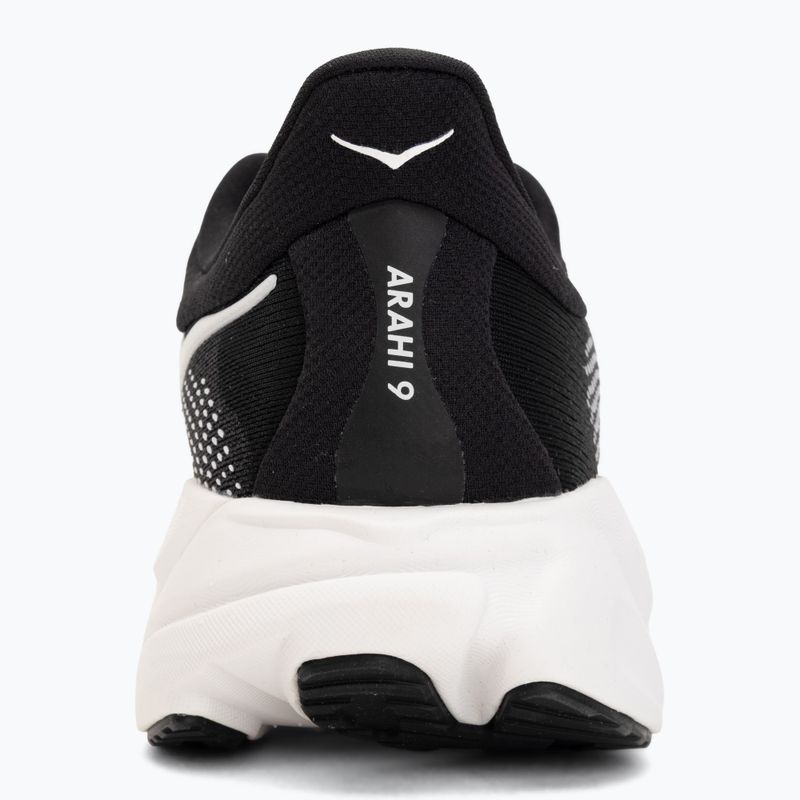 Кросівки для бігу чоловічі HOKA Arahi 9 Wide black/white 6