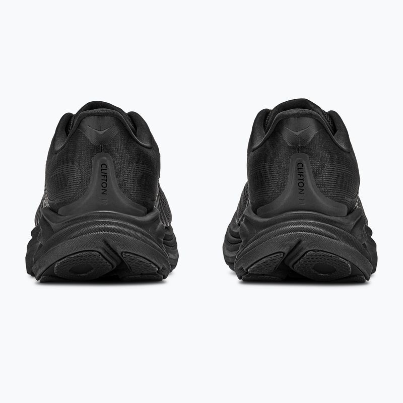 Кросівки для бігу чоловічі HOKA Clifton 11 Wide black/black 6