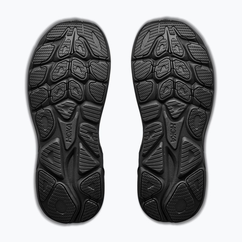 Кросівки для бігу чоловічі HOKA Clifton 11 Wide black/black 7