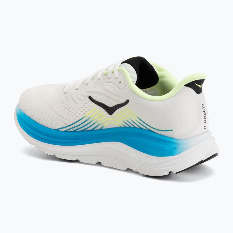 Кросівки для бігу чоловічі HOKA Clifton 11 Wide frost/black 3