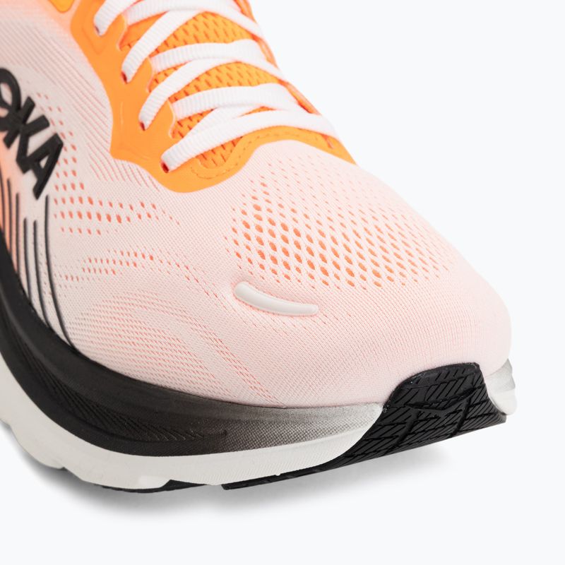 Кросівки для бігу чоловічі HOKA Clifton 11 Wide neon tangerine/frost 7