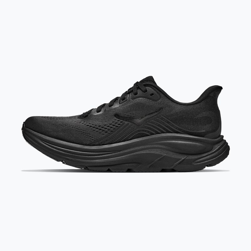 Кросівки для бігу чоловічі HOKA Clifton 11 X-Wide black/black 3