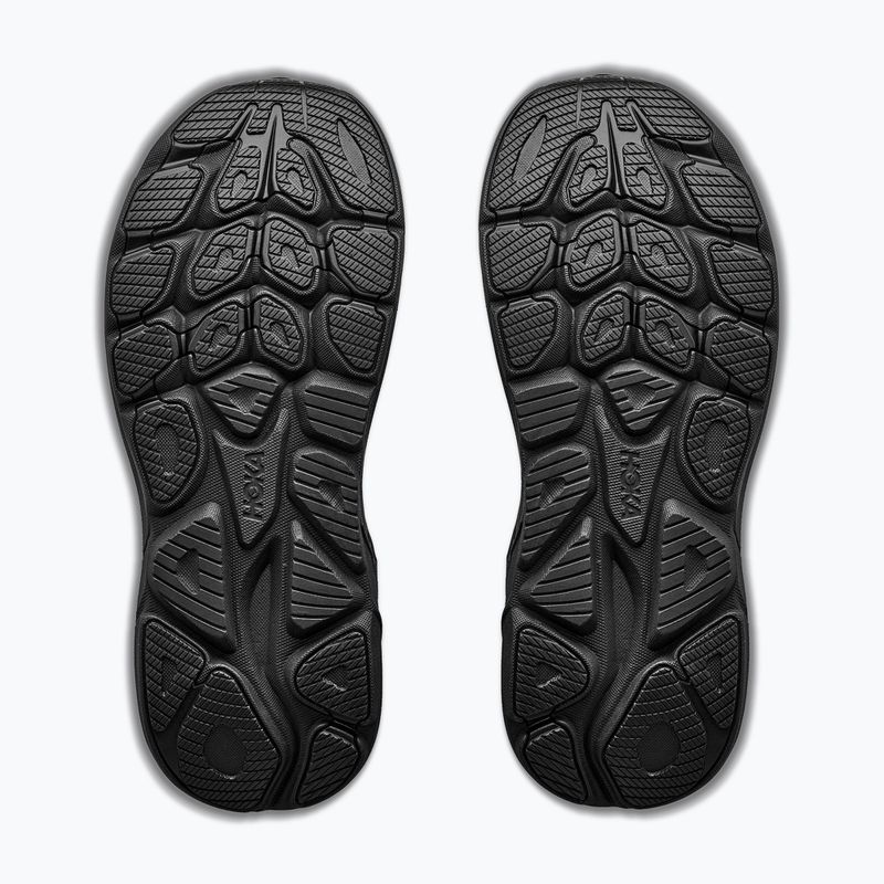 Кросівки для бігу чоловічі HOKA Clifton 11 X-Wide black/black 7