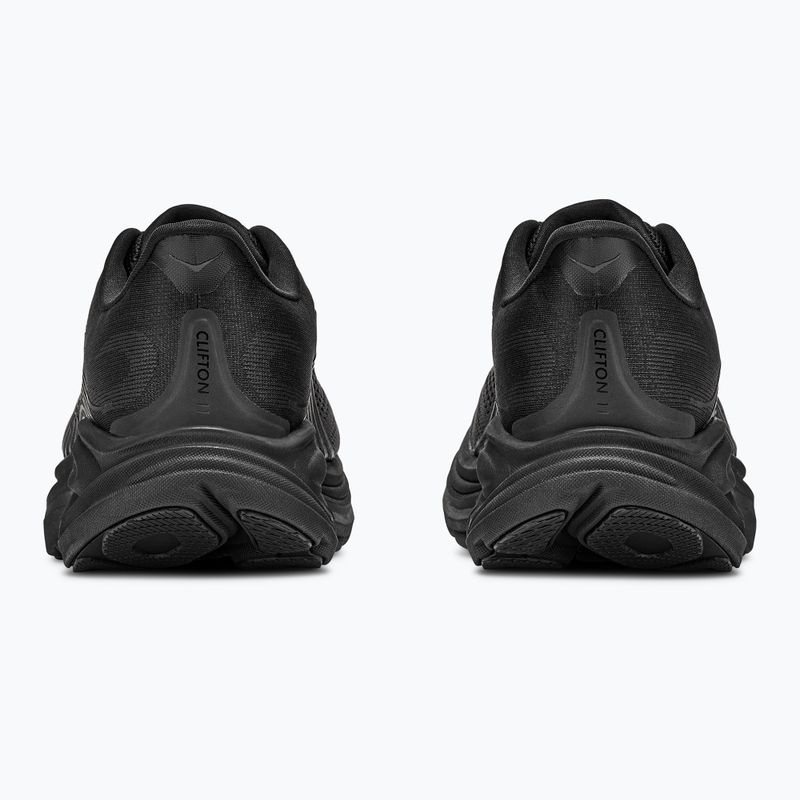 Кросівки для бігу жіночі HOKA Clifton 11 X-Wide black/black 6