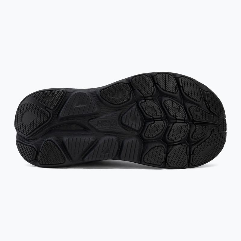 Кросівки для бігу жіночі HOKA Clifton 11 X-Wide black/black 4