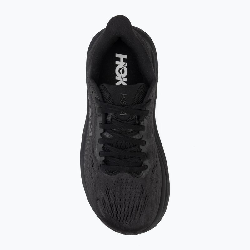 Кросівки для бігу жіночі HOKA Clifton 11 X-Wide black/black 5