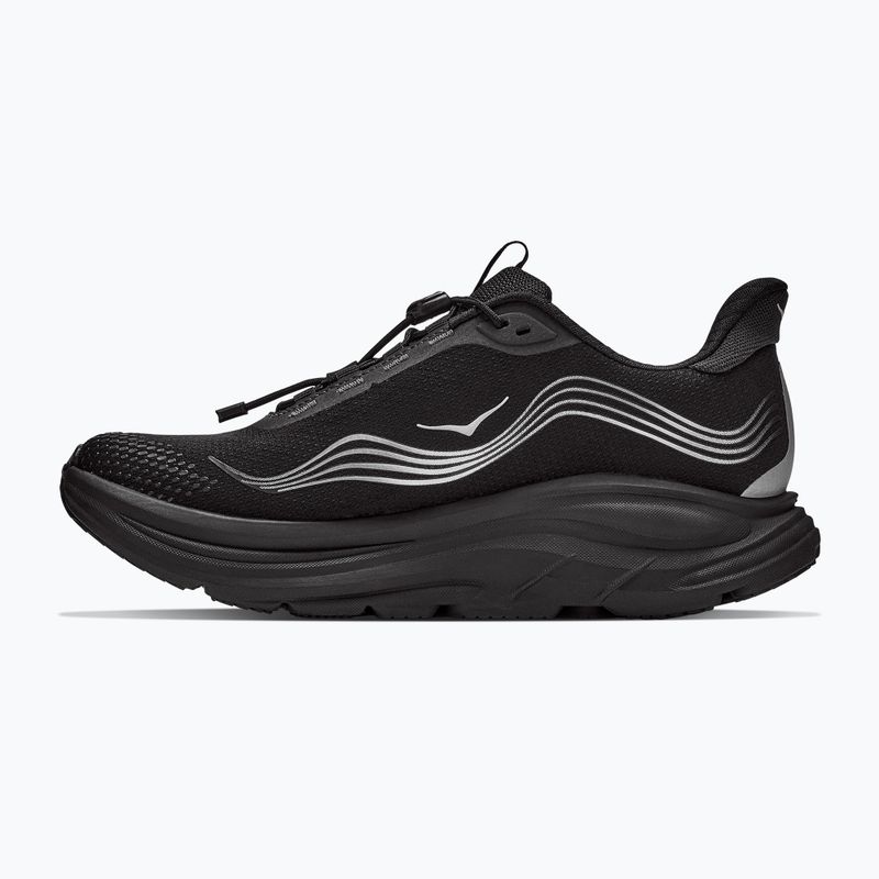 Кросівки для бігу чоловічі HOKA Clifton 11 GTX Wide black/black 3