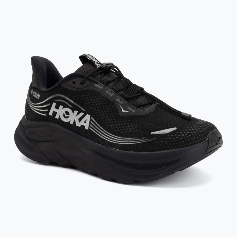 Кросівки для бігу чоловічі HOKA Clifton 11 GTX Wide black/black