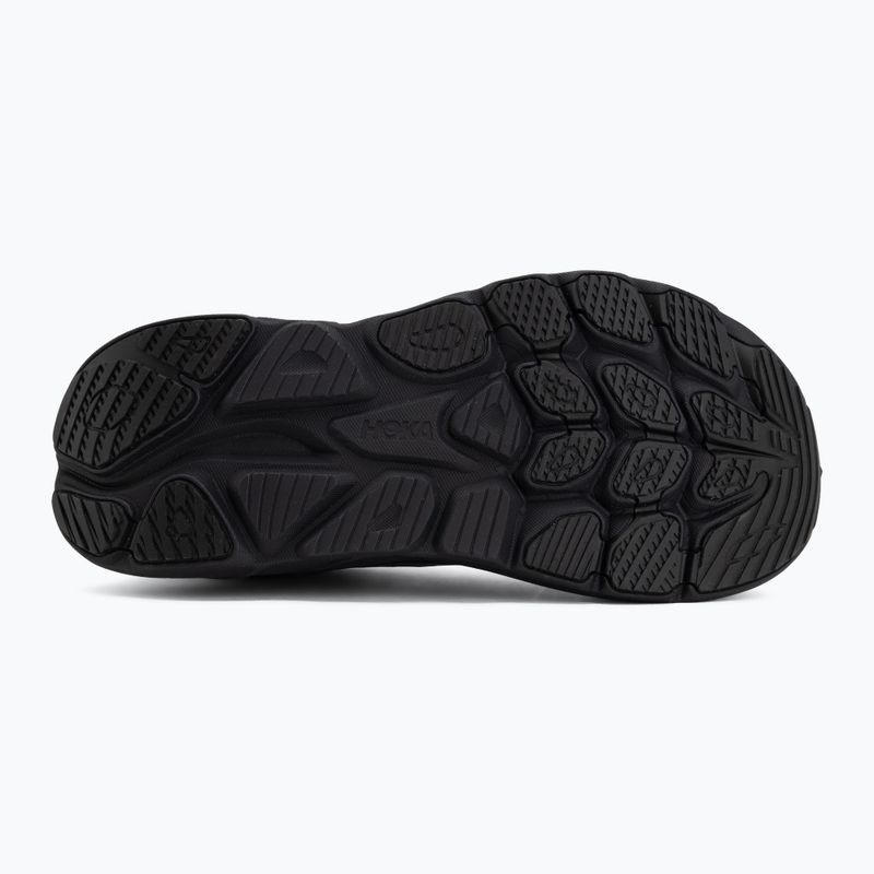 Кросівки для бігу чоловічі HOKA Clifton 11 GTX Wide black/black 4