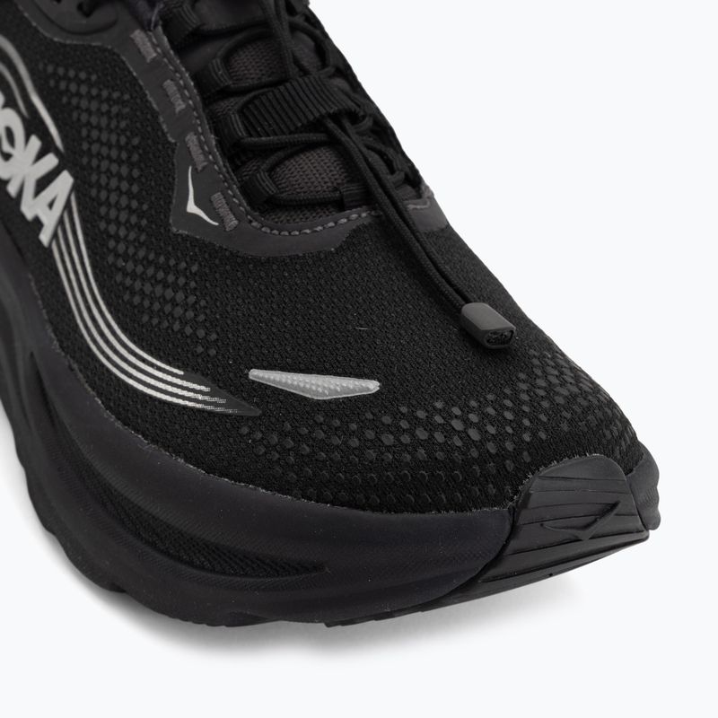 Кросівки для бігу чоловічі HOKA Clifton 11 GTX Wide black/black 7