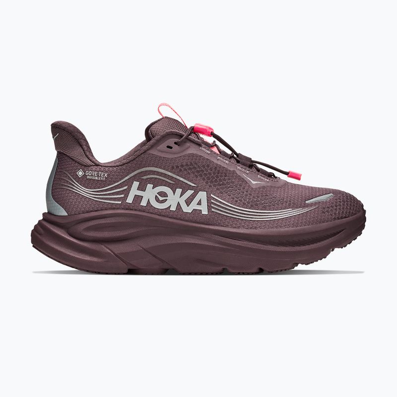 Кросівки для бігу жіночі HOKA Clifton 11 GTX Wide smoky quartz/deep mauve 2