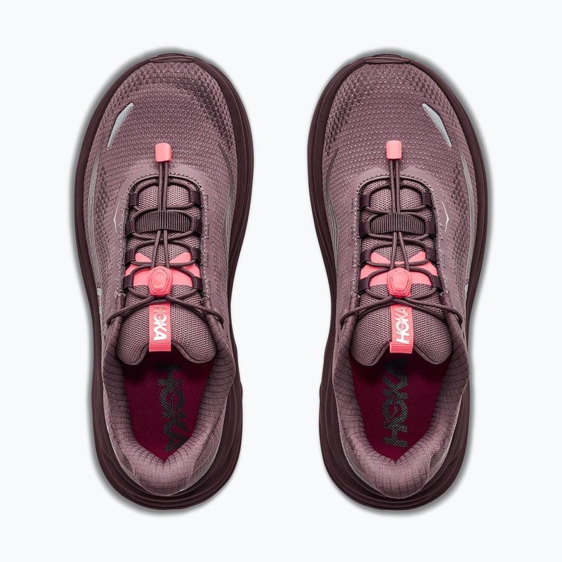 Кросівки для бігу жіночі HOKA Clifton 11 GTX Wide smoky quartz/deep mauve 8