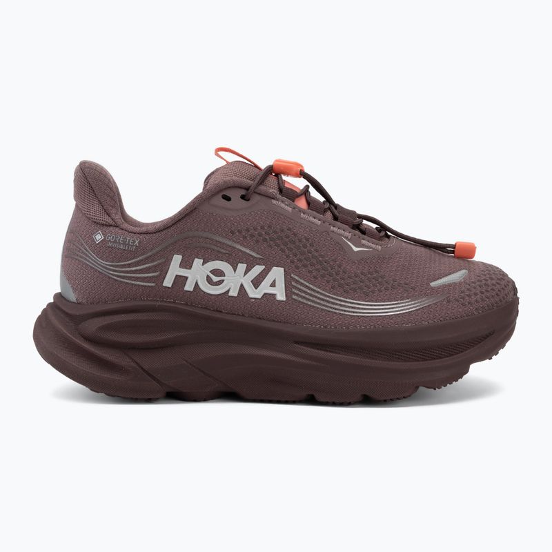 Кросівки для бігу жіночі HOKA Clifton 11 GTX Wide smoky quartz/deep mauve 2