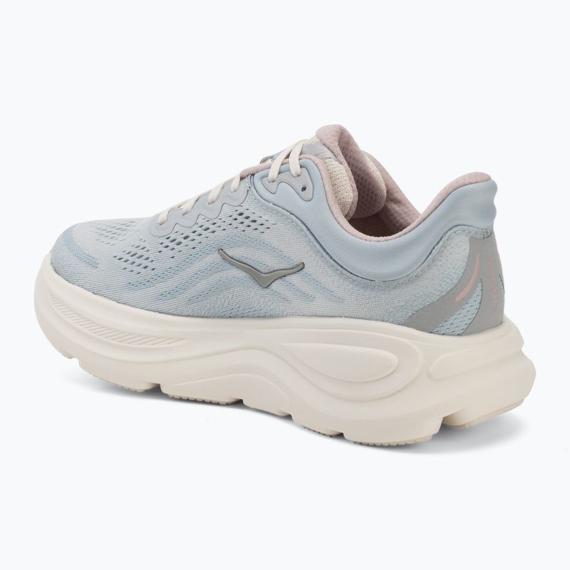 Кросівки для бігу жіночі HOKA Bondi 9 GLM alabaster/mineral blue 3