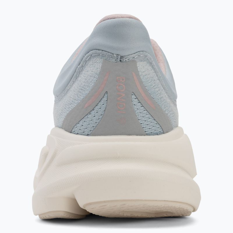 Кросівки для бігу жіночі HOKA Bondi 9 GLM alabaster/mineral blue 6