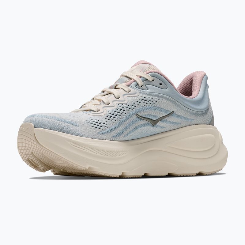 Кросівки для бігу жіночі HOKA Bondi 9 GLM alabaster/mineral blue 2