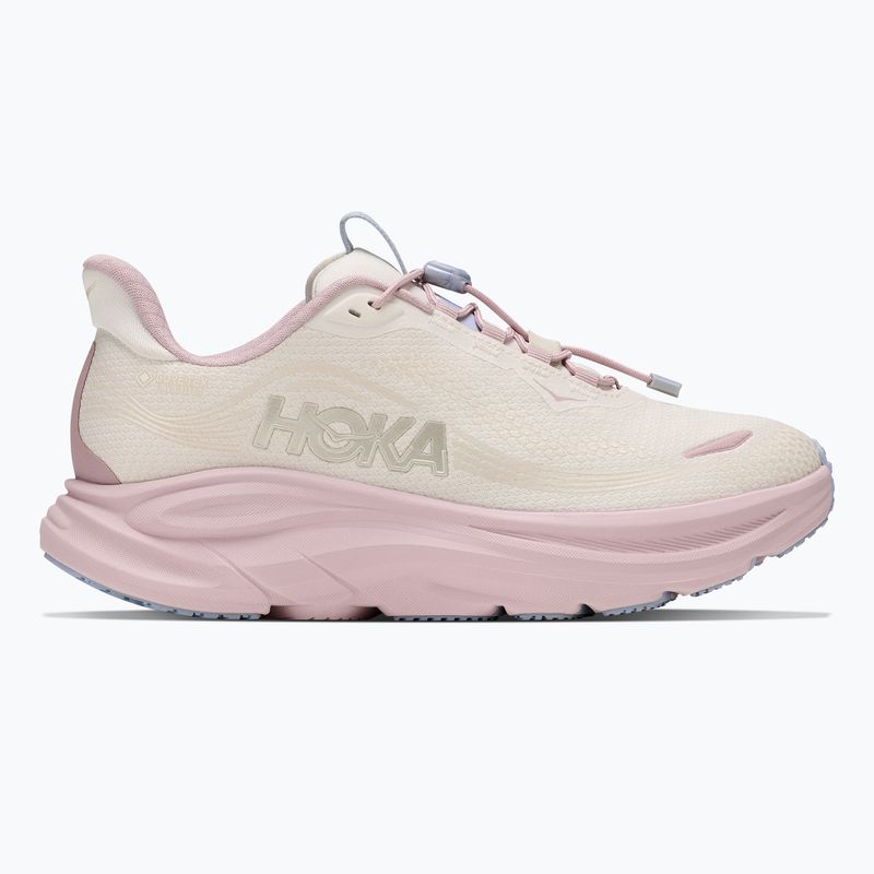 Кросівки для бігу жіночі HOKA Clifton 11 GTX GLM alabaster/pink opal 2