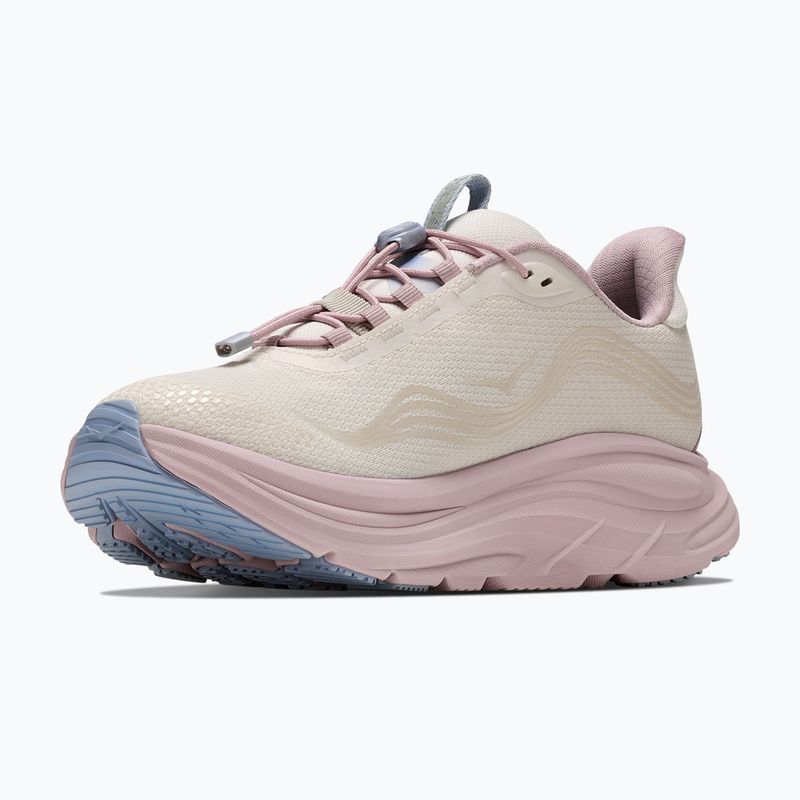 Кросівки для бігу жіночі HOKA Clifton 11 GTX GLM alabaster/pink opal 4