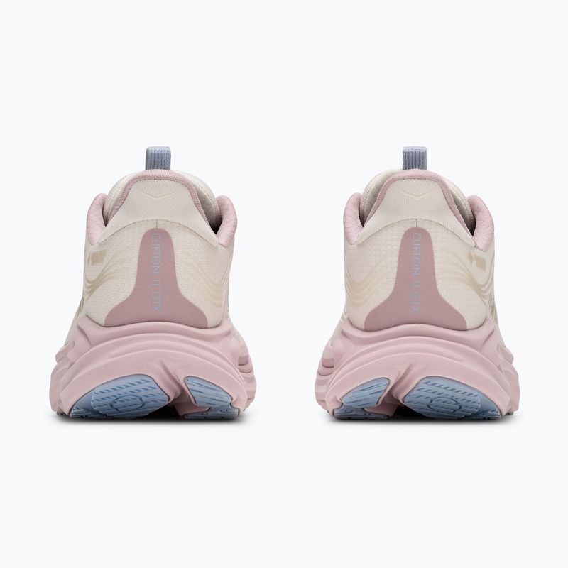 Кросівки для бігу жіночі HOKA Clifton 11 GTX GLM alabaster/pink opal 6