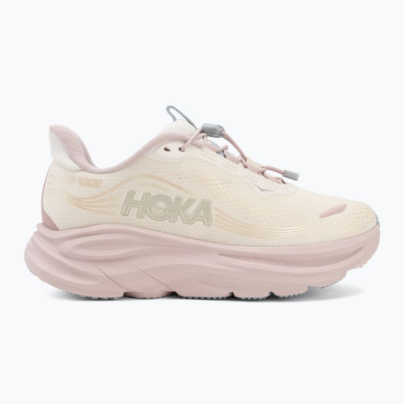 Кросівки для бігу жіночі HOKA Clifton 11 GTX GLM alabaster/pink opal 2