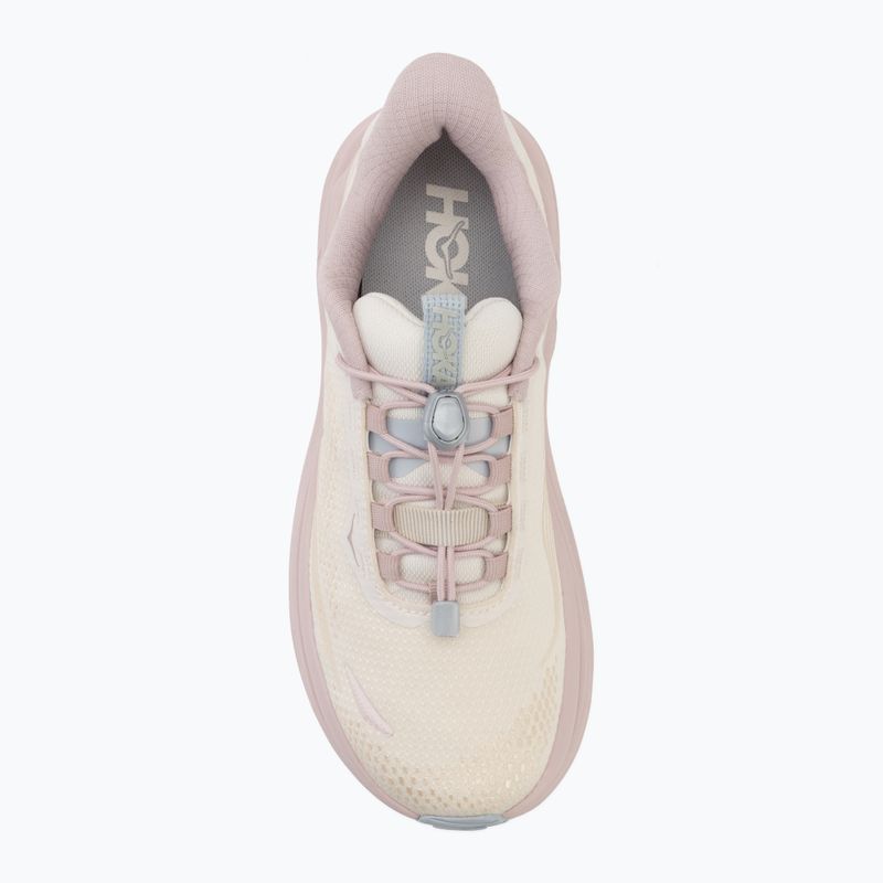 Кросівки для бігу жіночі HOKA Clifton 11 GTX GLM alabaster/pink opal 5