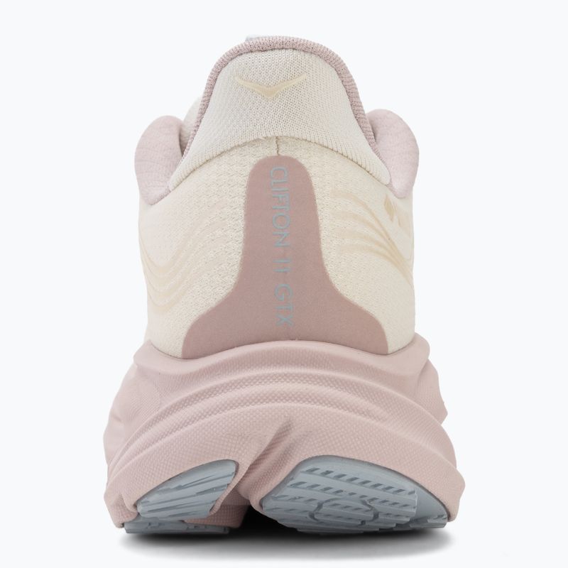 Кросівки для бігу жіночі HOKA Clifton 11 GTX GLM alabaster/pink opal 6