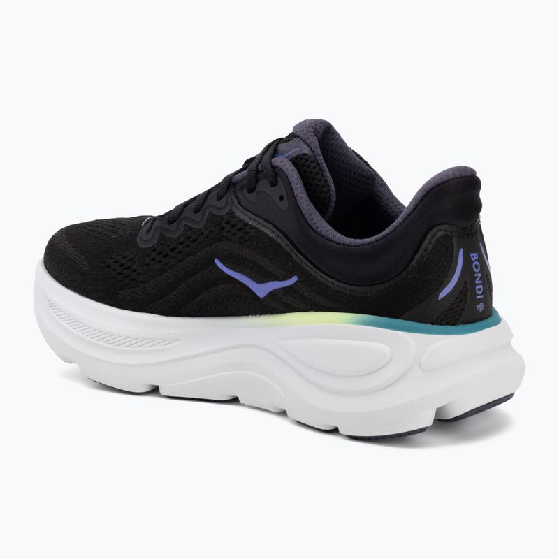 Кросівки для бігу жіночі HOKA Bondi 9 black/neon dragonfruit 3