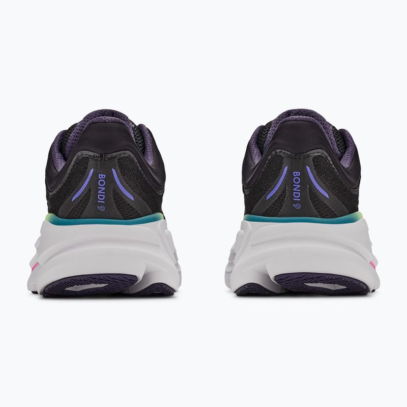 Кросівки для бігу жіночі HOKA Bondi 9 black/neon dragonfruit 4