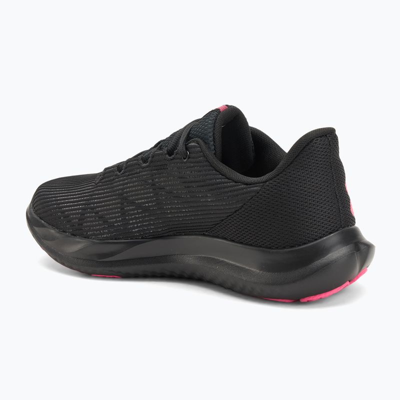 Кросівки для бігу жіночі Under Armour Charged Speed Swift black/black/super pink 3