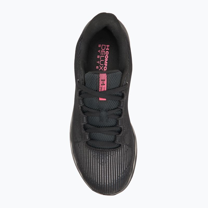 Кросівки для бігу жіночі Under Armour Charged Speed Swift black/black/super pink 5