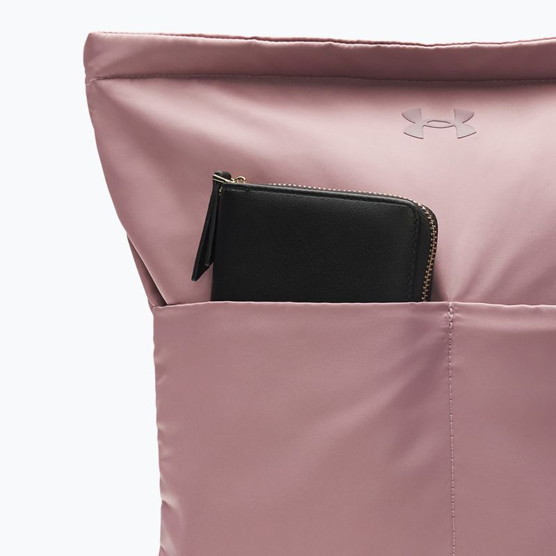 Жіночий міський рюкзак Under Armour Studio Lite 16 l tourmaline pink/maroon mist 3