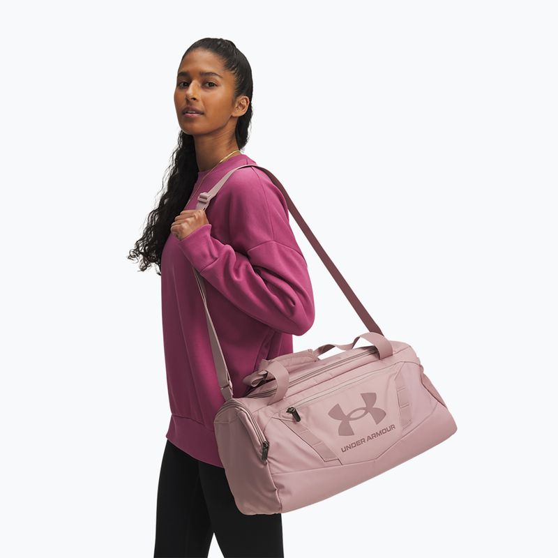 Сумка Under Armour Undeniable 5.0 Duffle XS 23 л турмаліновий рожевий/турмаліновий рожевий/марунова імла