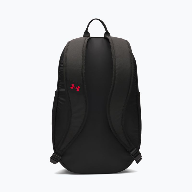 Рюкзак Under Armour Hustle Lite 26.5 л чорний/гонщик червоний 2