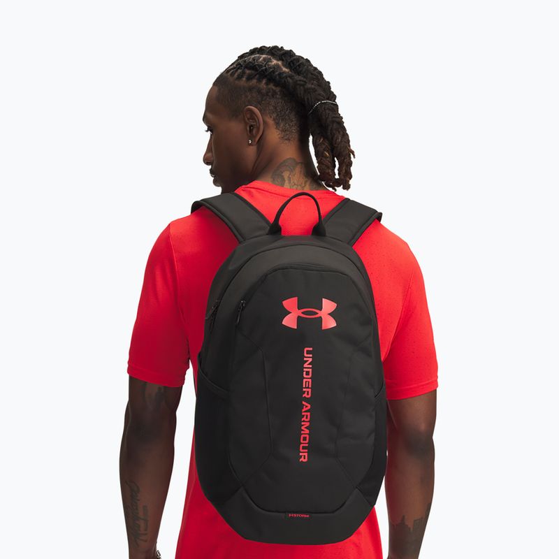 Рюкзак Under Armour Hustle Lite 26.5 л чорний/гонщик червоний 5