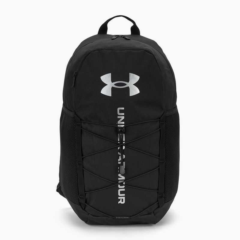 Рюкзак Under Armour Hustle Sport 6.0 26 л чорний/чорний/металік сріблястий