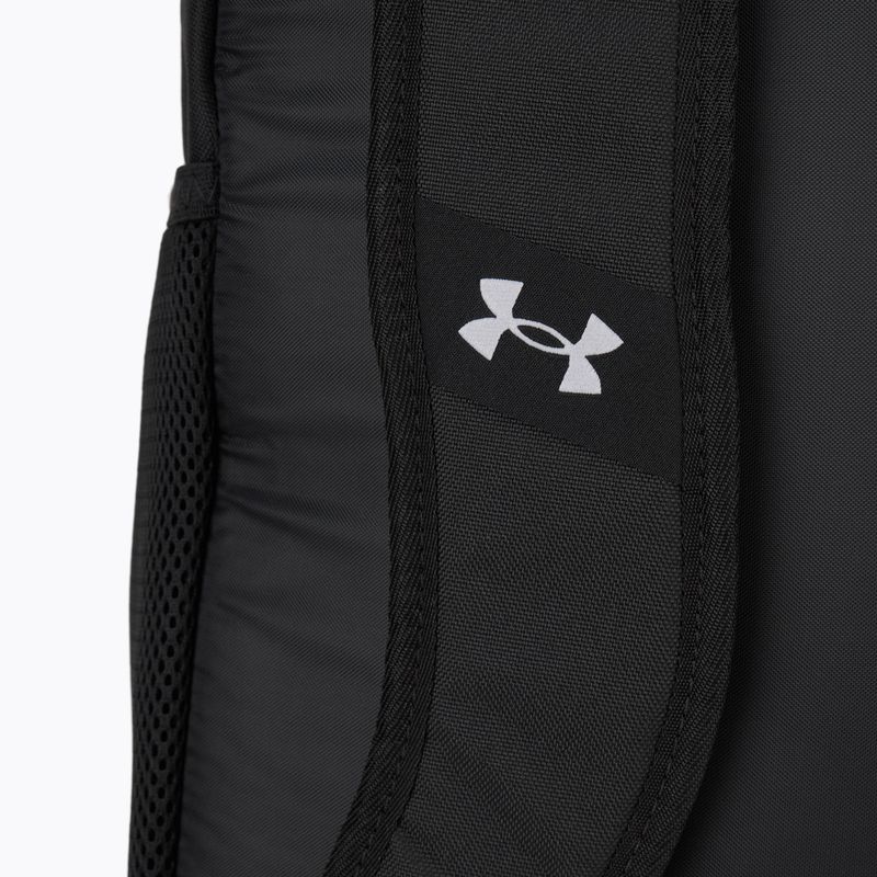 Рюкзак Under Armour Hustle Sport 6.0 26 л чорний/чорний/металік сріблястий 6