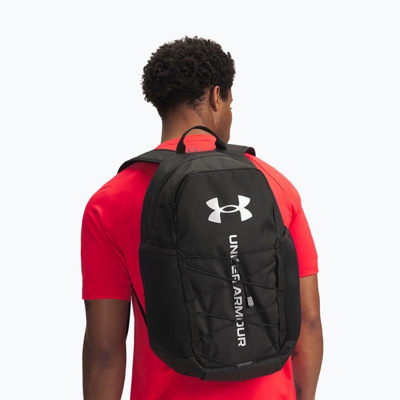 Рюкзак Under Armour Hustle Sport 6.0 26 л чорний/чорний/металік сріблястий 12