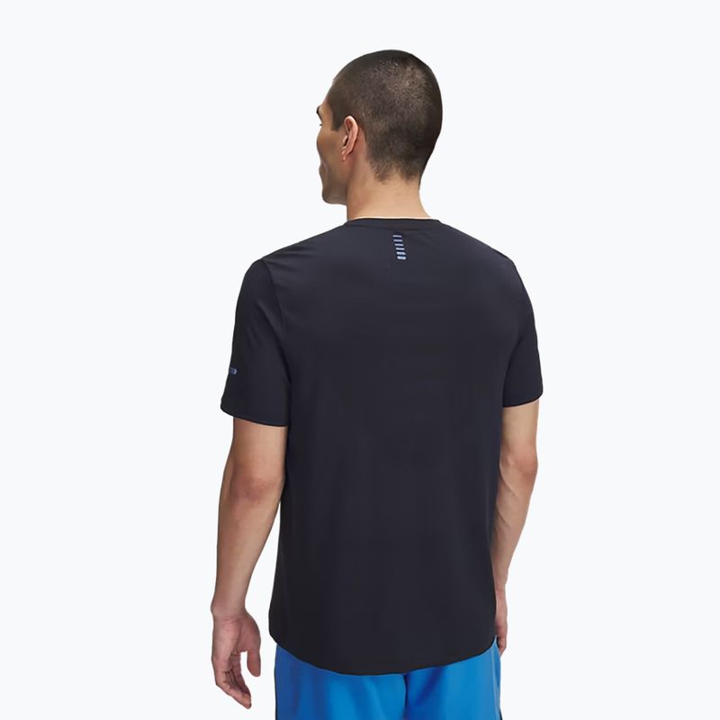 Футболка для бігу чоловіча Under Armour Seamless Stride washed navy/reflective 2