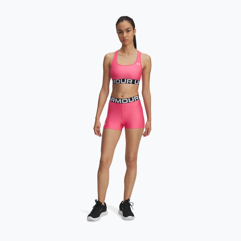 Шорти жіночі Under Armour HG Authentics horizon super pink/white 2