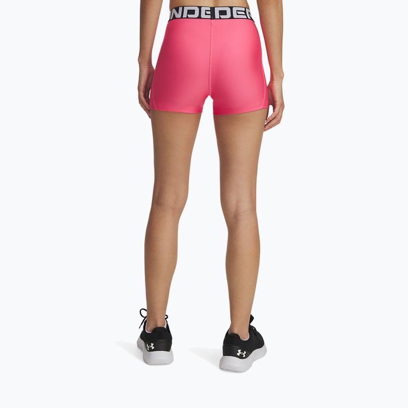 Шорти жіночі Under Armour HG Authentics horizon super pink/white 3
