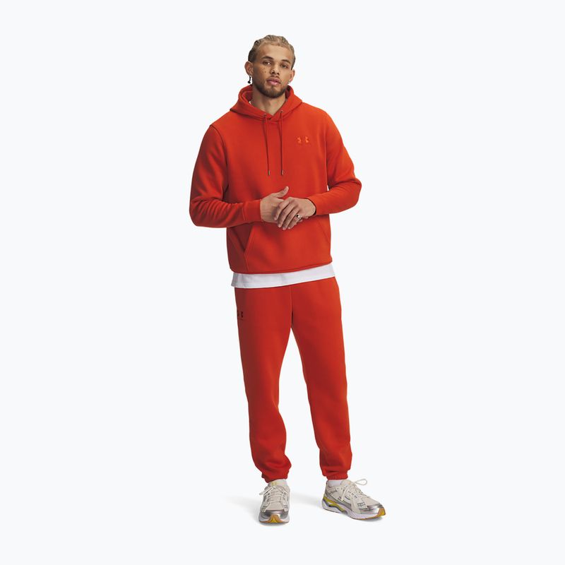 Штани для тренувань чоловічі Under Armour Essential Fleece Joggers surplus orange/surplus orange 2