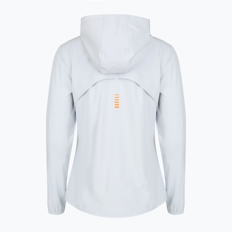 Куртка для бігу жіноча Under Armour Outrun The Storm halo gray/squad orange 2