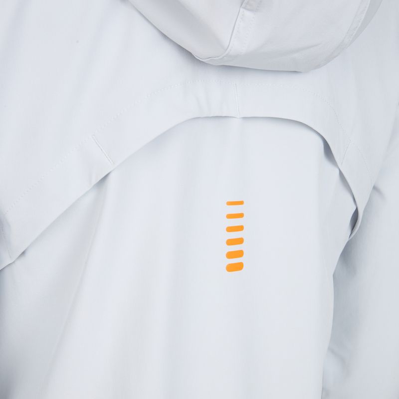 Куртка для бігу жіноча Under Armour Outrun The Storm halo gray/squad orange 5