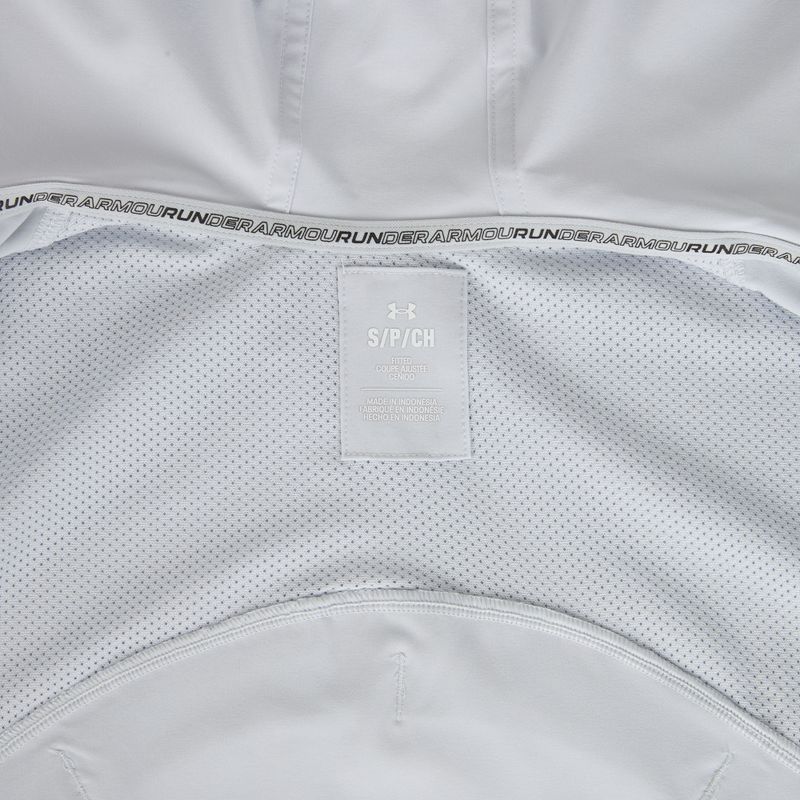 Куртка для бігу жіноча Under Armour Outrun The Storm halo gray/squad orange 7