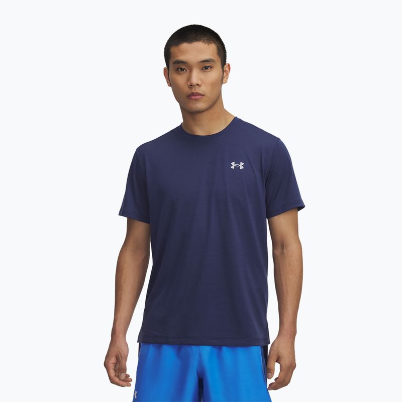 Чоловіча футболка для бігу Under Armour UA Launch washed navy/reflective