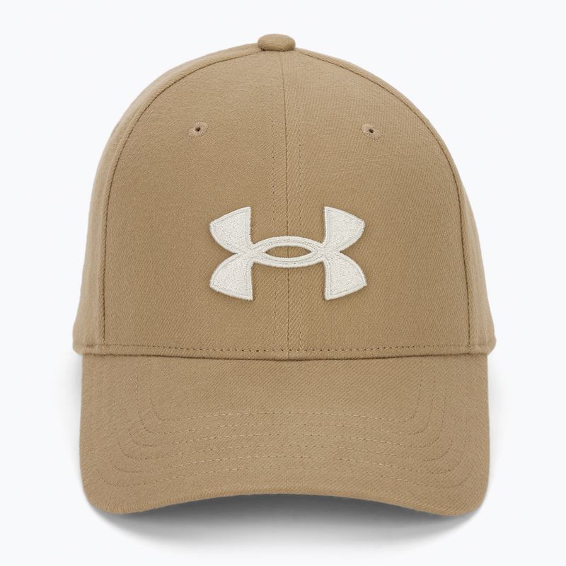 Кепка чоловіча Under Armour Blitzing Low Brushed camel/summit white 2