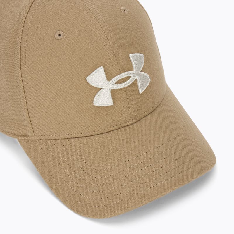 Кепка чоловіча Under Armour Blitzing Low Brushed camel/summit white 3
